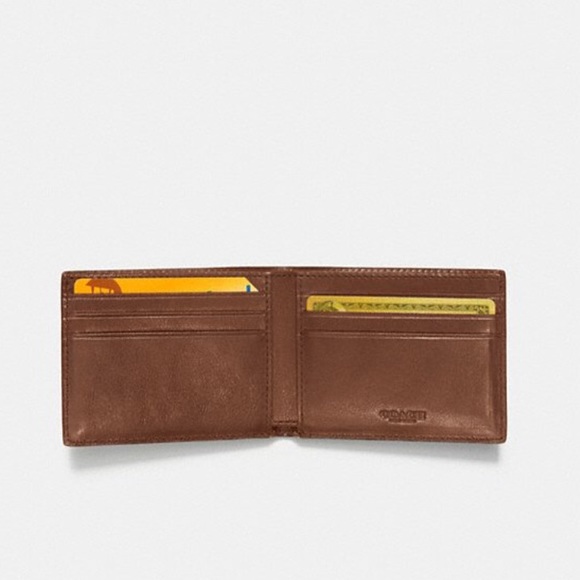 5🌟 Coach Slim Billfold Varsity Strip Wallet - Picture 2 of 6